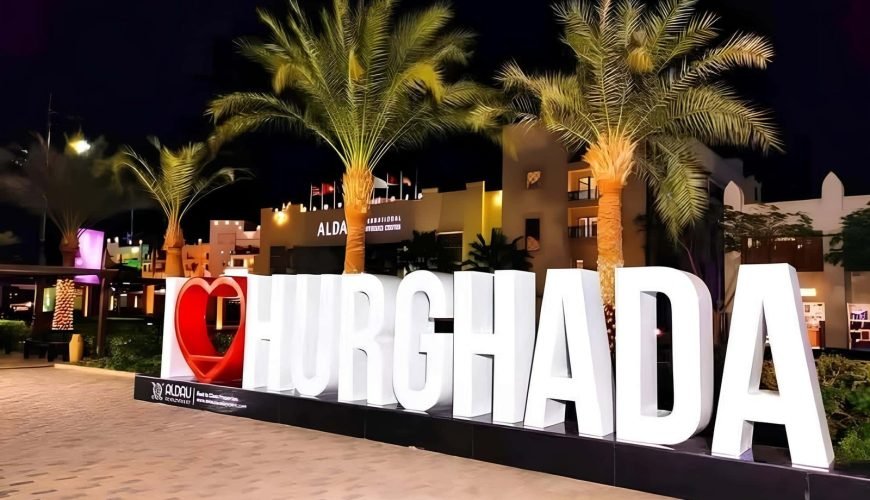 Beautiful Hurghada trips beach and desert adventure view